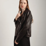 Perfecto en cuir 