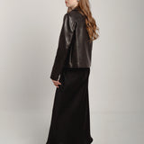 Perfecto en cuir 