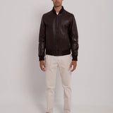 Leather Bomber