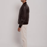 Leather Bomber