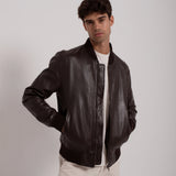 Leather Bomber