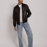 Leather Bomber