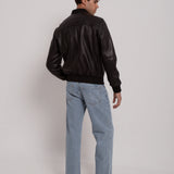 Leather Bomber